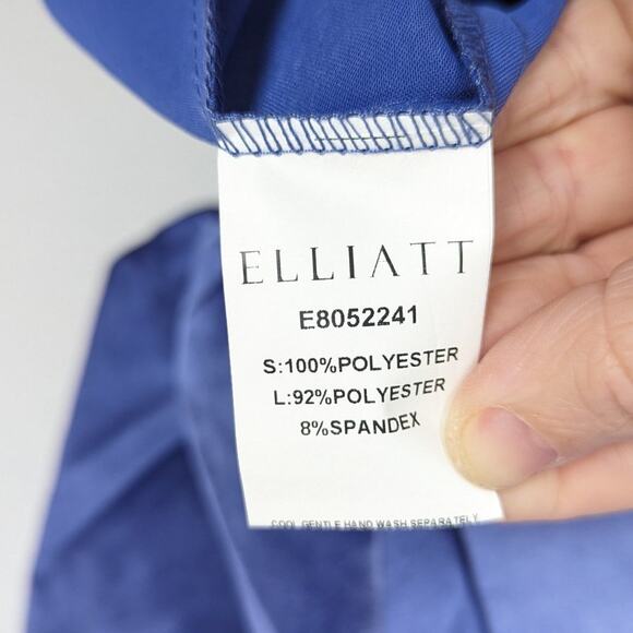 Elliatt Purple Uriel Long Sleeve Halter Dress Size S - Picture 8 of 9